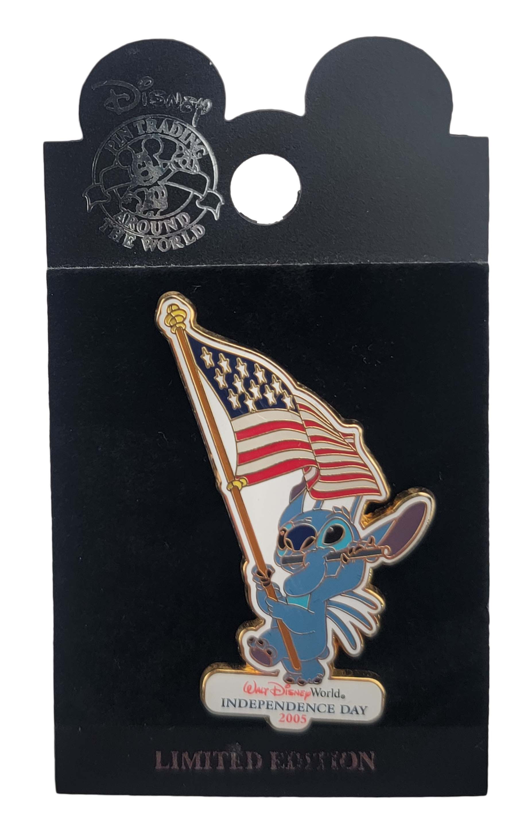 Disney Pin - Independence Day 2005 - Stitch
