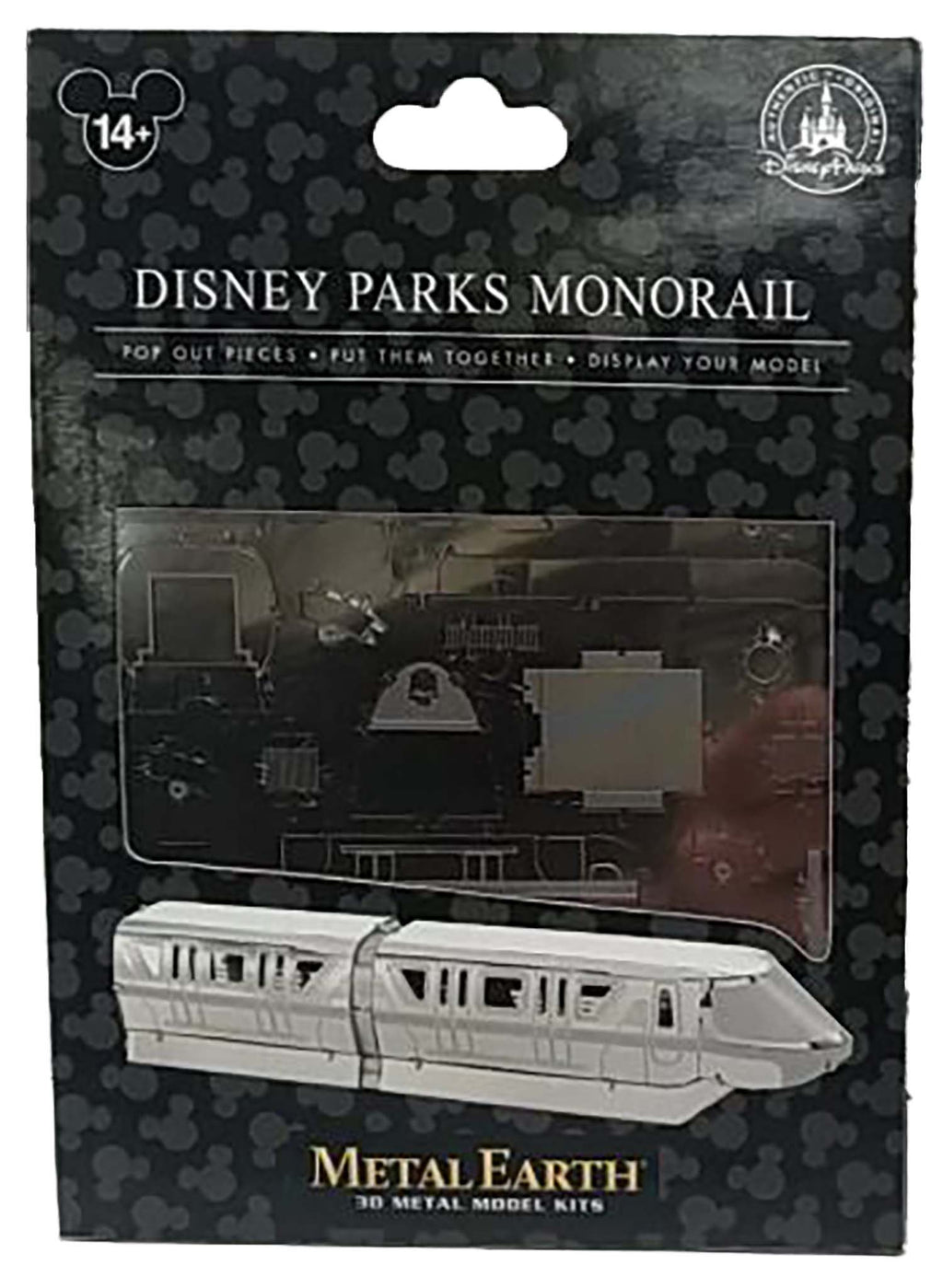 Disney Parks Metal Earth - Disney Parks Monorail Model Kit - package front
