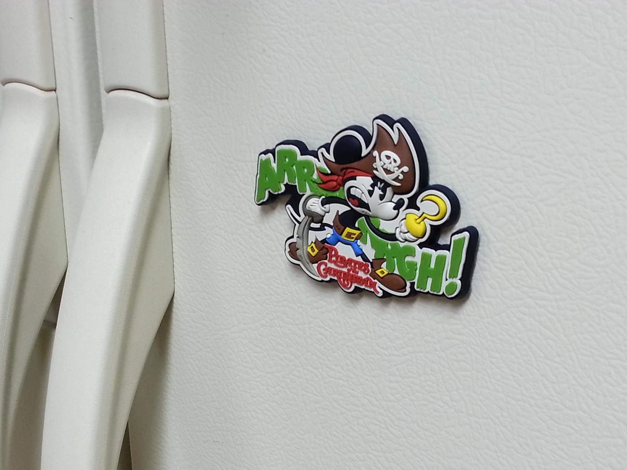 Disney Parks Magnet - Pirates Of The Caribbean Mickey - ARRRGH! - alternate view 2
