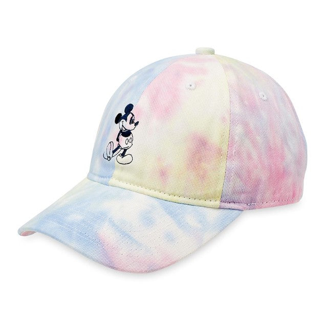 Disney Parks - Baseball Cap - Mickey Mouse - Tie-Dye Pastel, image 1