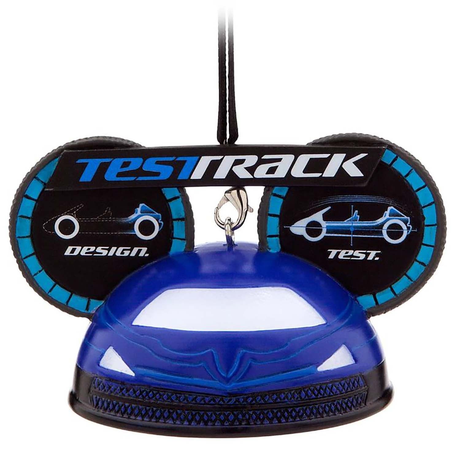 Disney Parks Ornament - Epcot - Test Track - Ear Hat - Light-Up, image 1