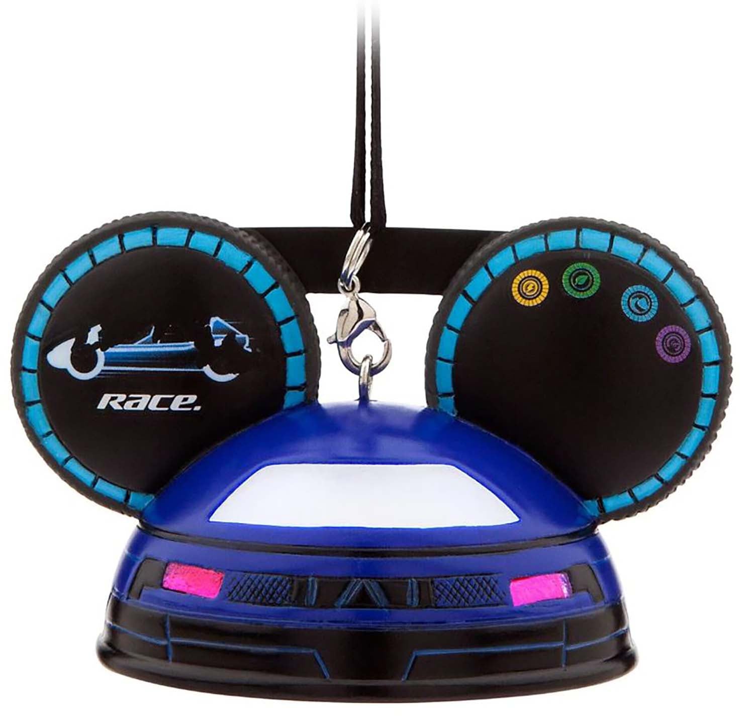 Disney Parks Ornament - Epcot - Test Track - Ear Hat - Light-Up, image 2