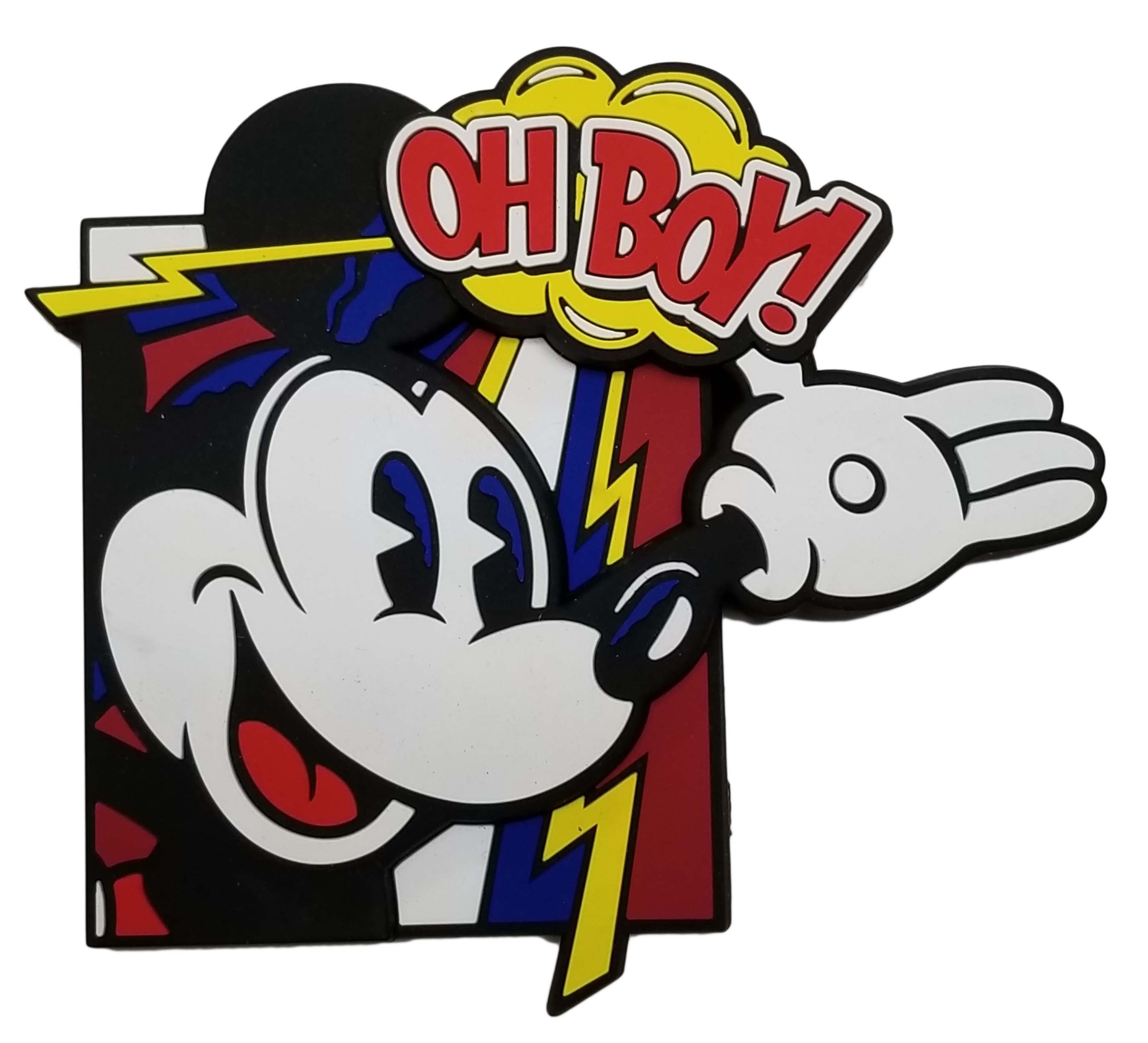 Disney Parks Magnet - Mickey Mouse Comic Oh Boy! Magnet - front view