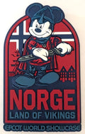 Disney Parks Magnet - EPCOT Norway Pavilion - Viking Mickey Mouse - front view