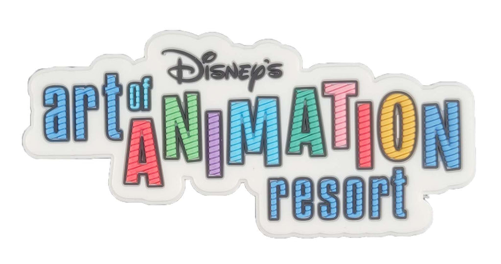 Disney Parks Magnet - Art of Animation Resort - Soft Touch - front view