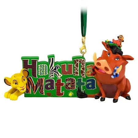 Disney Parks Ornament - The Lion King - Hakuna Matata