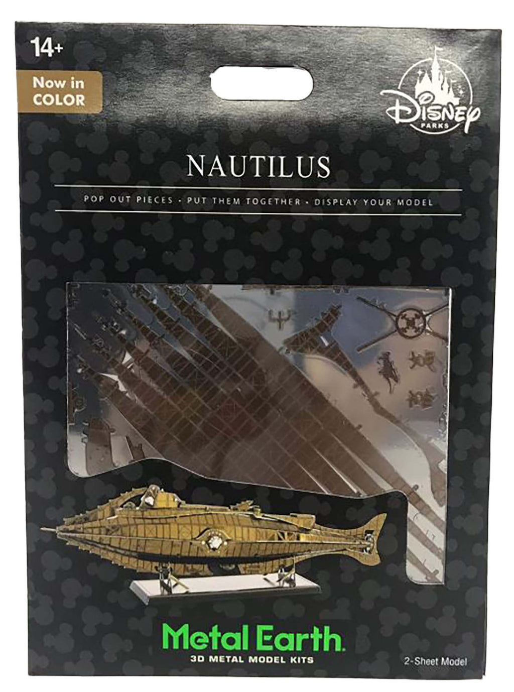 Disney Parks Metal Earth - Nautilus Model Kit - package front