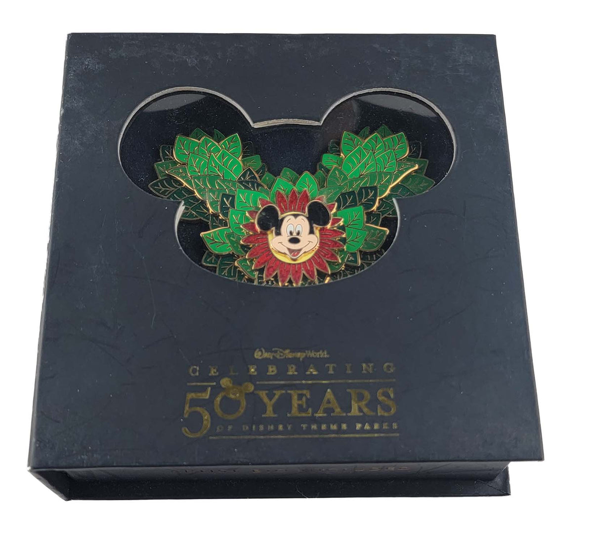 Disney Pin - Celebrating 50 Years Mickey TopiEARy - LE 750 Jumbo Boxed Pin - alternate view 3