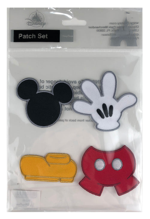 Disney Parks - Iron On Patch Set - Best Of Mickey Mouse