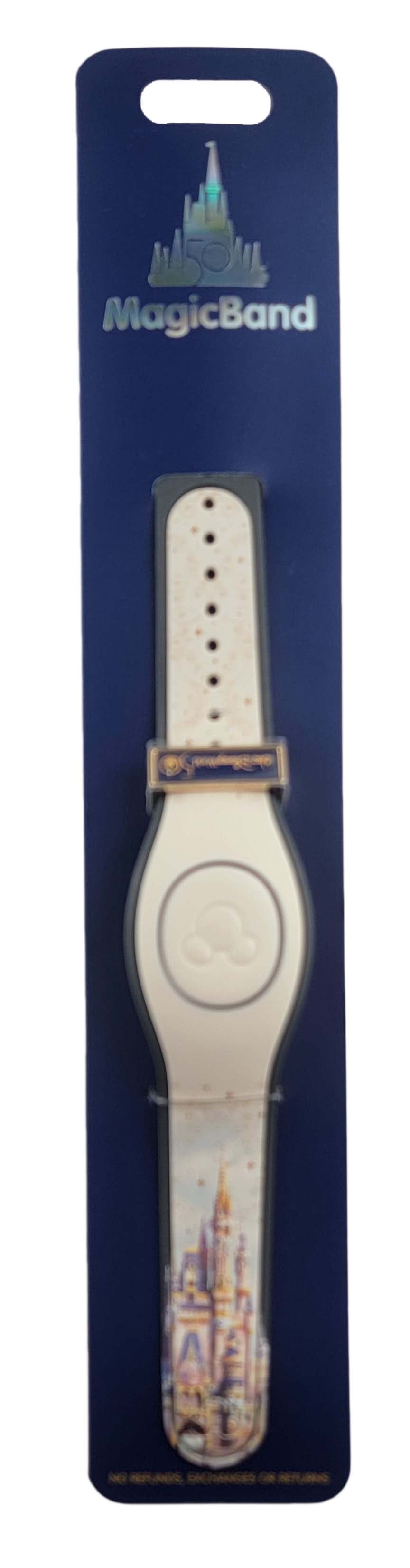 Disney Parks - MagicBand 2.0 - Walt Disney World - 50th Anniversary - Cinderella Castle