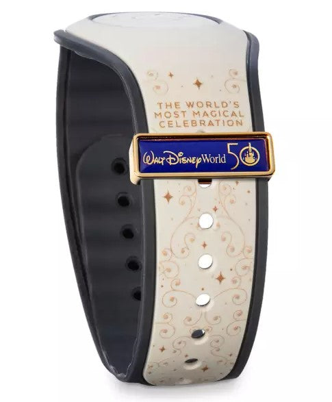 Disney Parks - MagicBand 2.0 - Walt Disney World - 50th Anniversary - Cinderella Castle