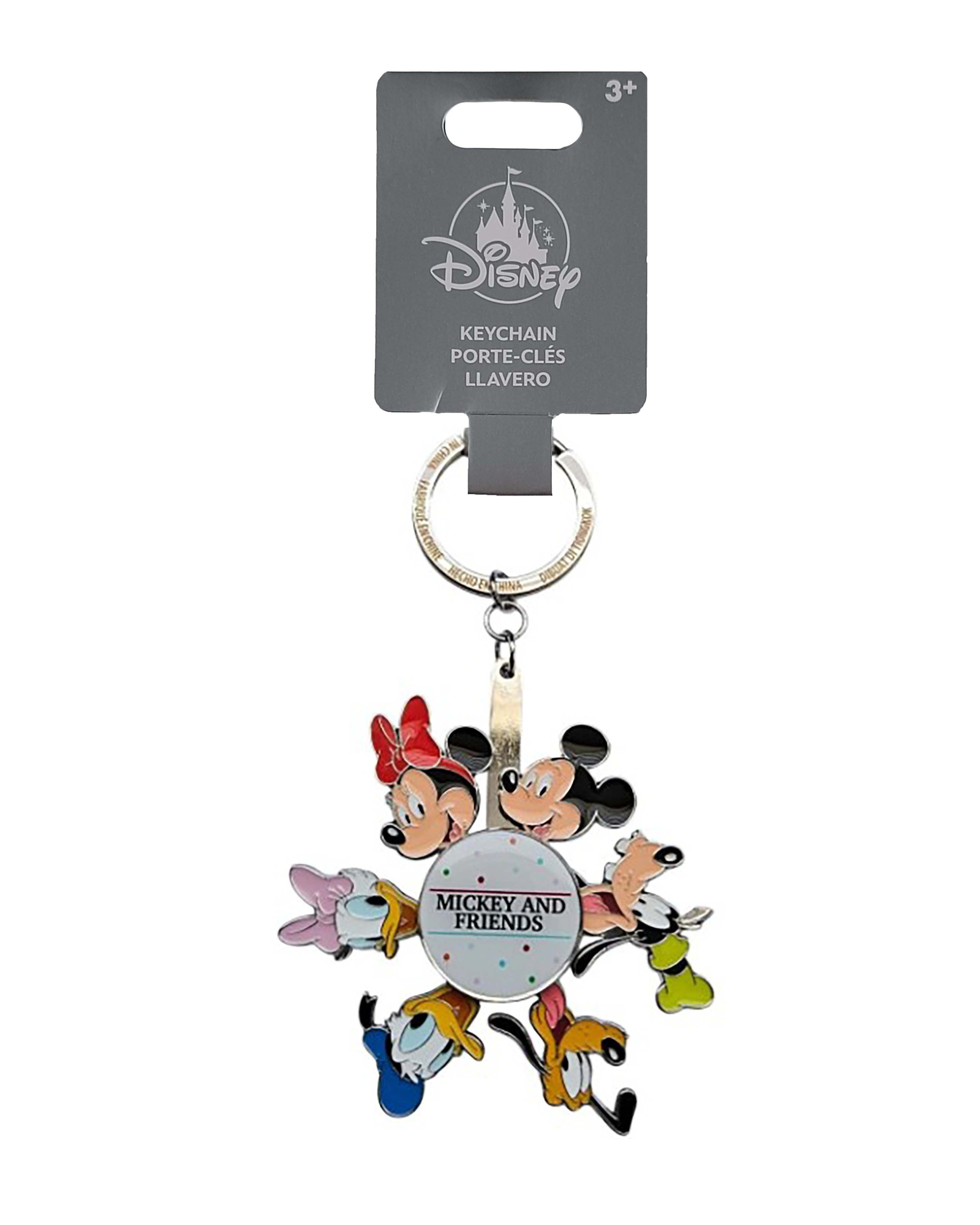 Disney Parks Keychain - Mickey Mouse and Friends - Spinner