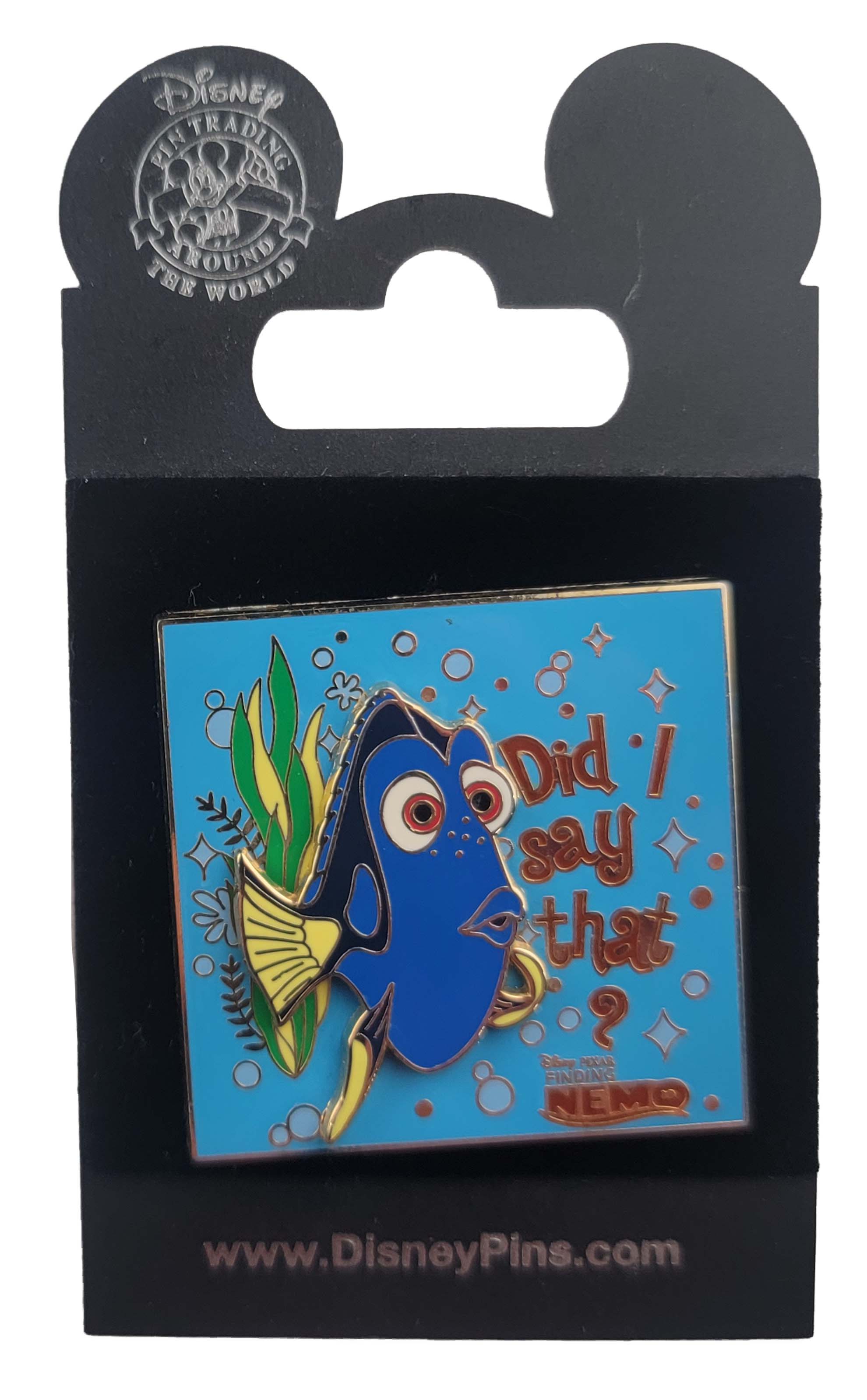 Disney Pin - Finding Nemo - Dory - Did I Say That?