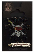 Disney Pin - Pirates of the Caribbean - Skull, Crossed Swords and Tentacles