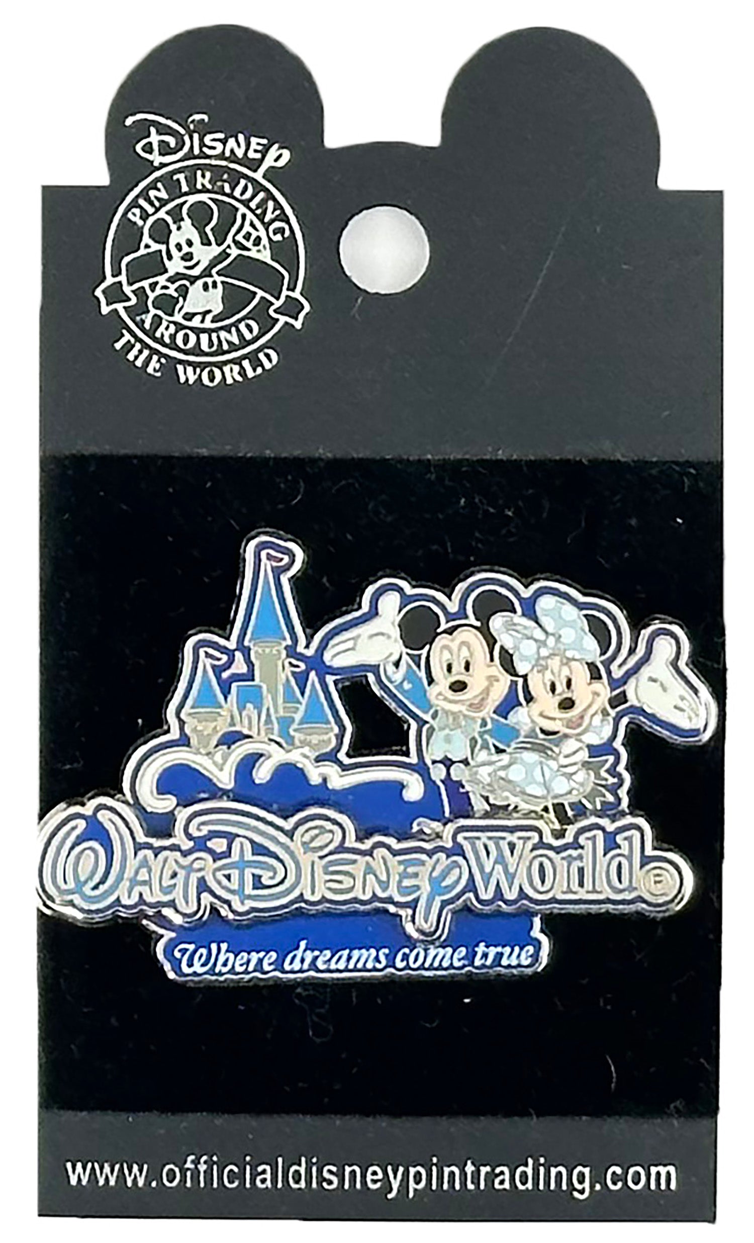 Disney Pin - Where Dreams Come True - Mickey and Minnie Mouse