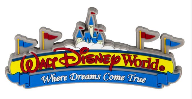 Disney Parks Magnet - Walt Disney World Marquee - Where Dreams Come True - front view
