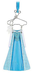 Disney Parks Ornament - Costume on Hanger - Frozen - Elsa