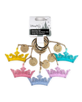 Disney Parks Keychain Set - Princess Tiaras - Set of 5