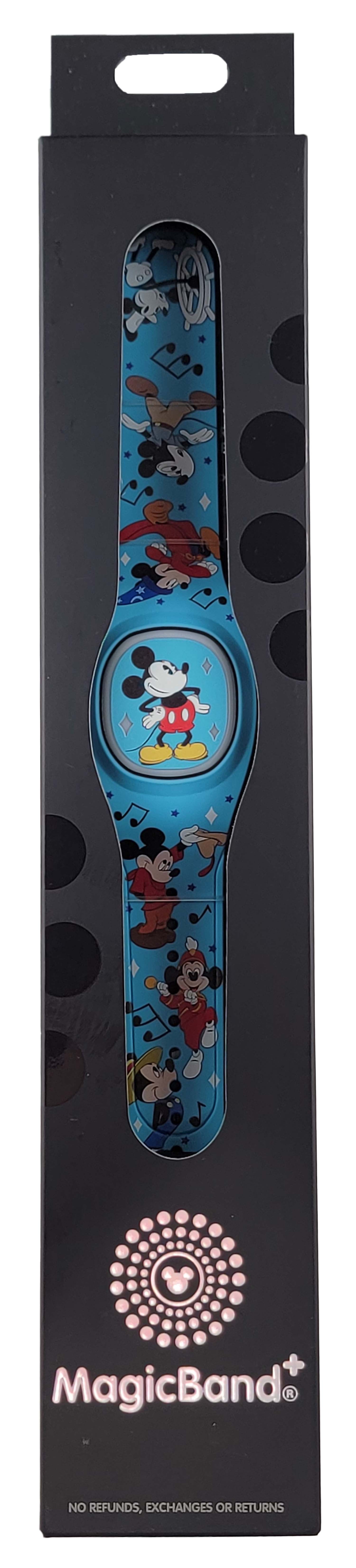 Disney Magicband Plus + - Mickey Mouse Through the Years