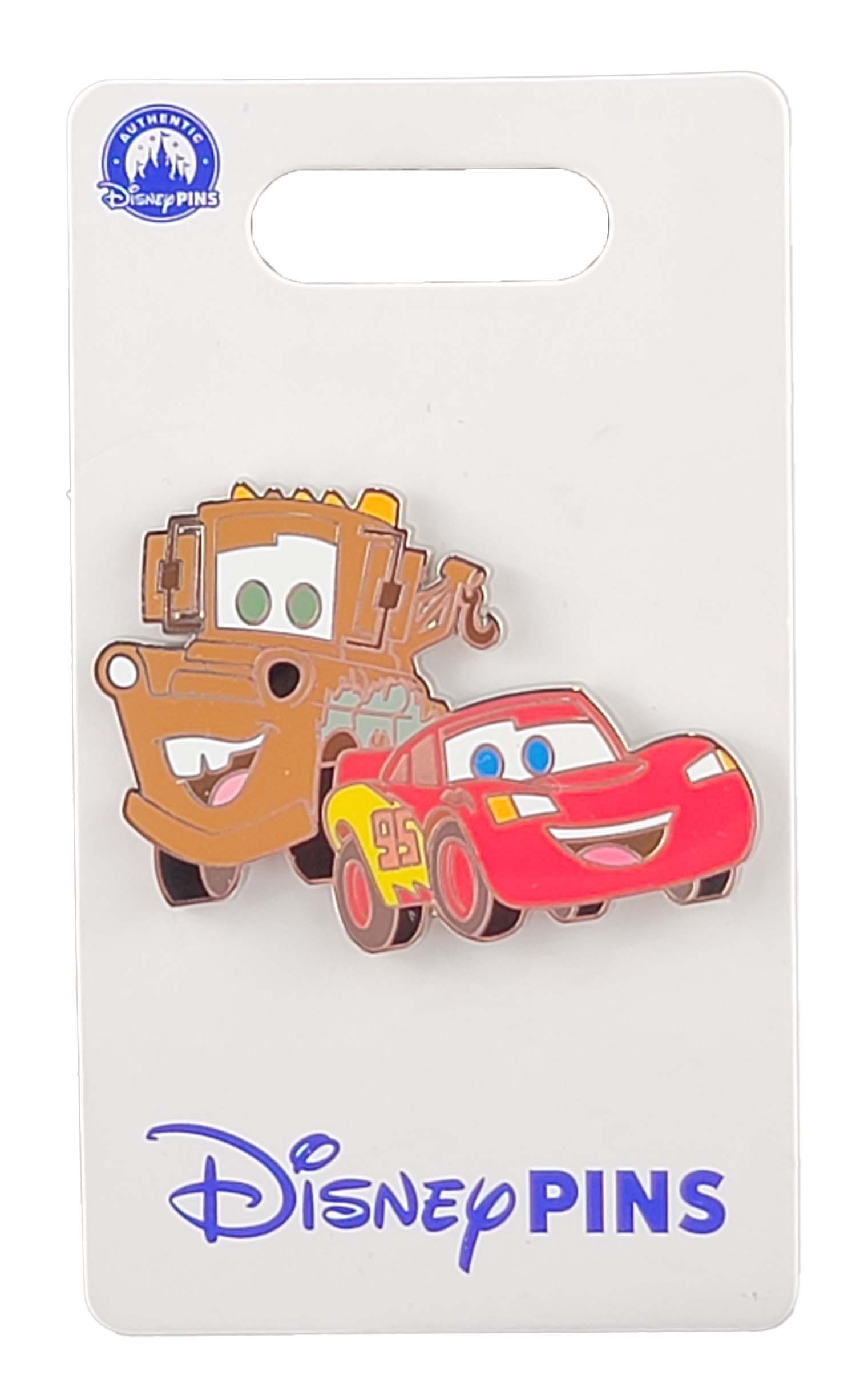 Disney Pin - Cars - Lightning McQueen and Mater - front view