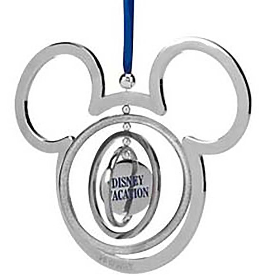 Disney Parks Ornament - Disney Vacation Club Spinner - Silver Icon, image 3