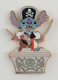 Disney Pin - Adventures on the 7 Seas Lagoon - Pirate Stitch
