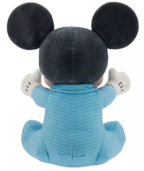 Disney Parks - Plush Babies in Swaddle - Hooded Pouch - Mickey Mouse