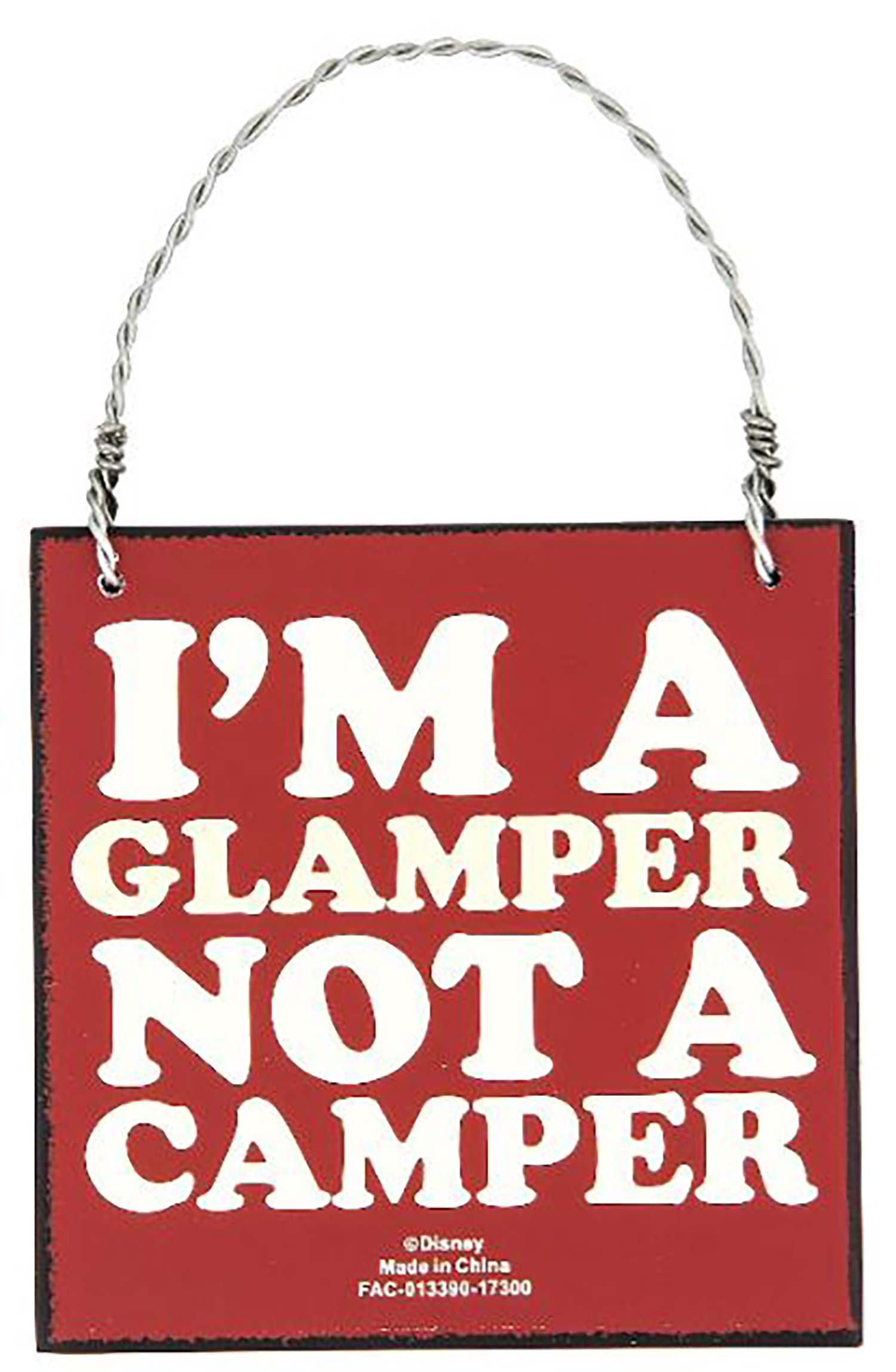 Disney Parks Ornament - Disney's Wilderness Lodge - Bears - I'm a Glamper, image 2