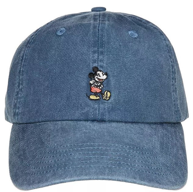 Disney Parks Baseball Cap - Mickey Mouse - Denim - front view