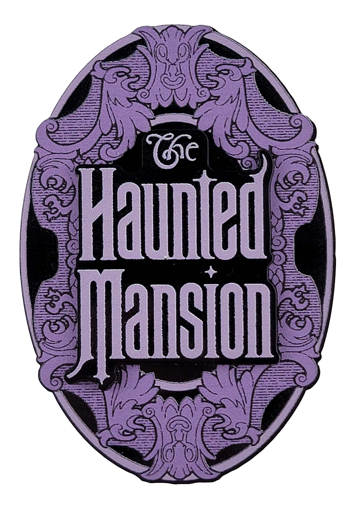 Disney Parks Magnet - The Haunted Mansion - Haunted Mansion Sign - front view