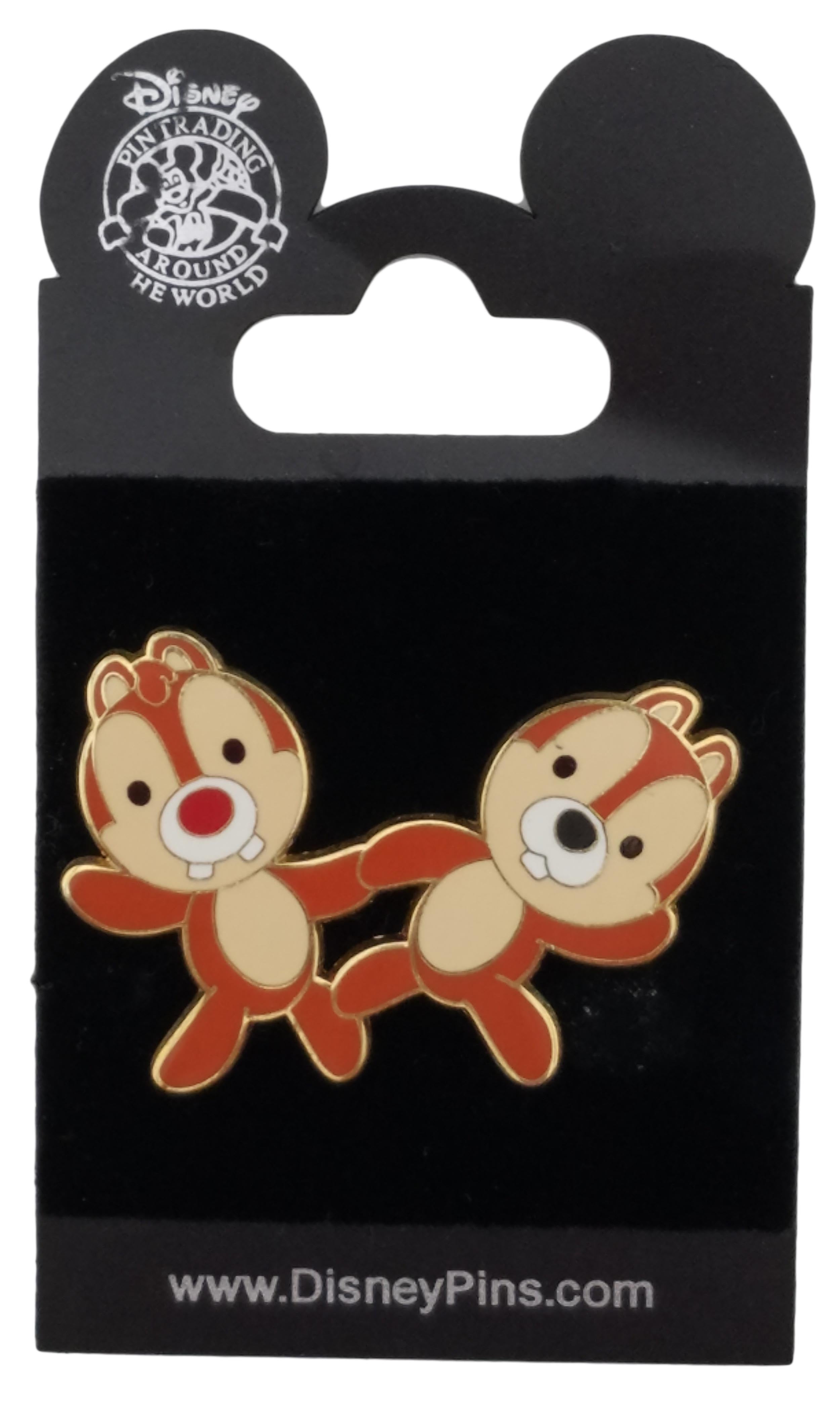 Disney Pin - Flexible Characters Series - Chip and Dale