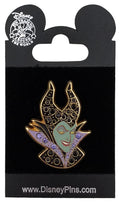 Disney Pin - Sleeping Beauty - Maleficent - Jeweled - front view