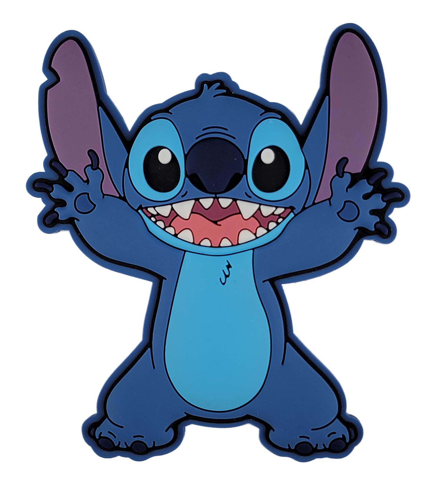 Disney Parks Magnet - Stitch - PVC Character - front view