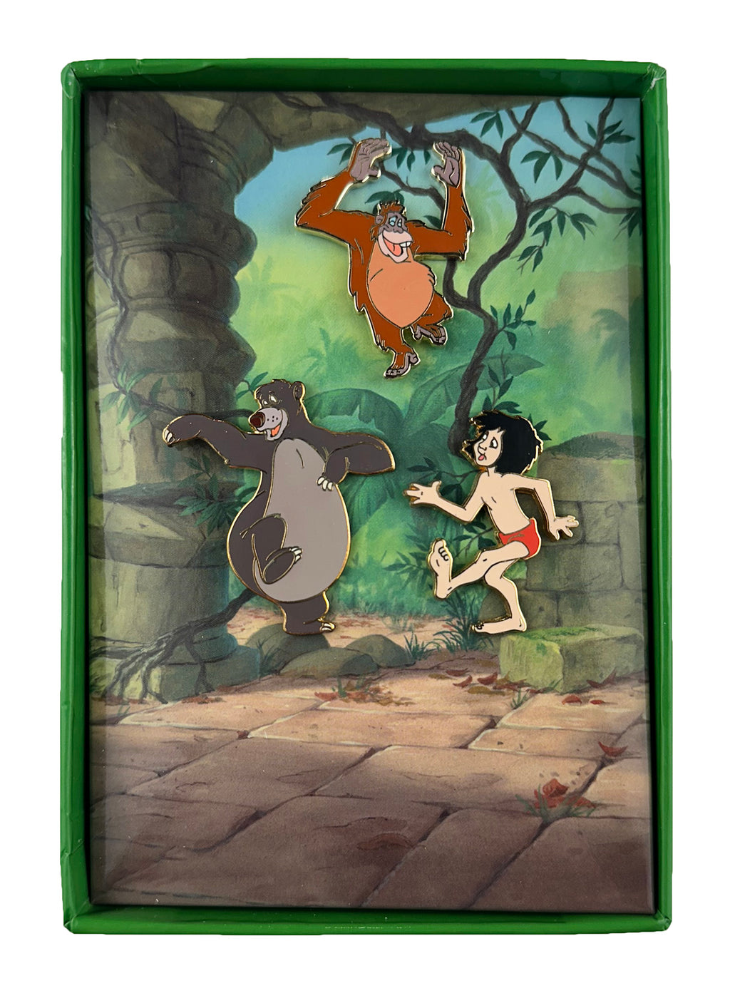 Disney Pin - Jungle Book - 40th Anniversary - 3 Pin Set, view 4