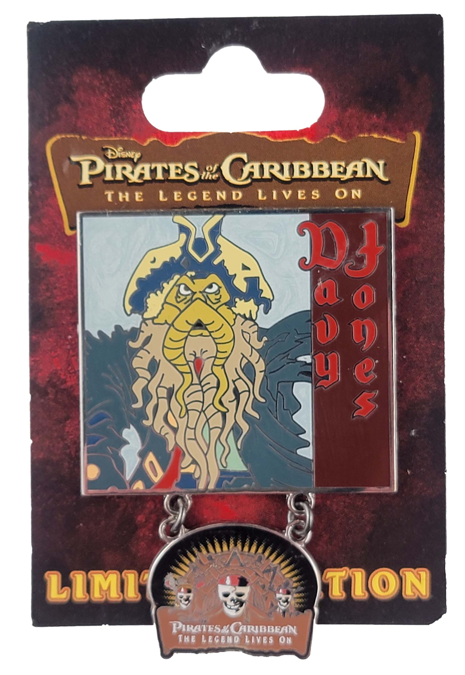Disney Pin - The Legend Lives On - Davy Jones