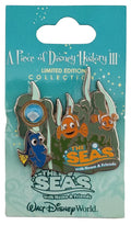 Disney Pin - Piece of Disney History III - The Seas with Nemo and Friends