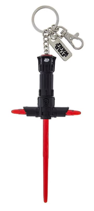 Disney Parks Keychain - Star Wars- Red Lightsaber - Kylo Ren