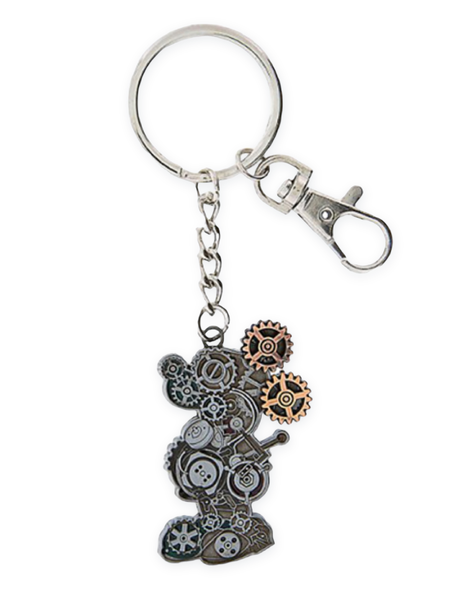 Disney Parks Keychain - Mechanical Kingdom - Steampunk Mickey