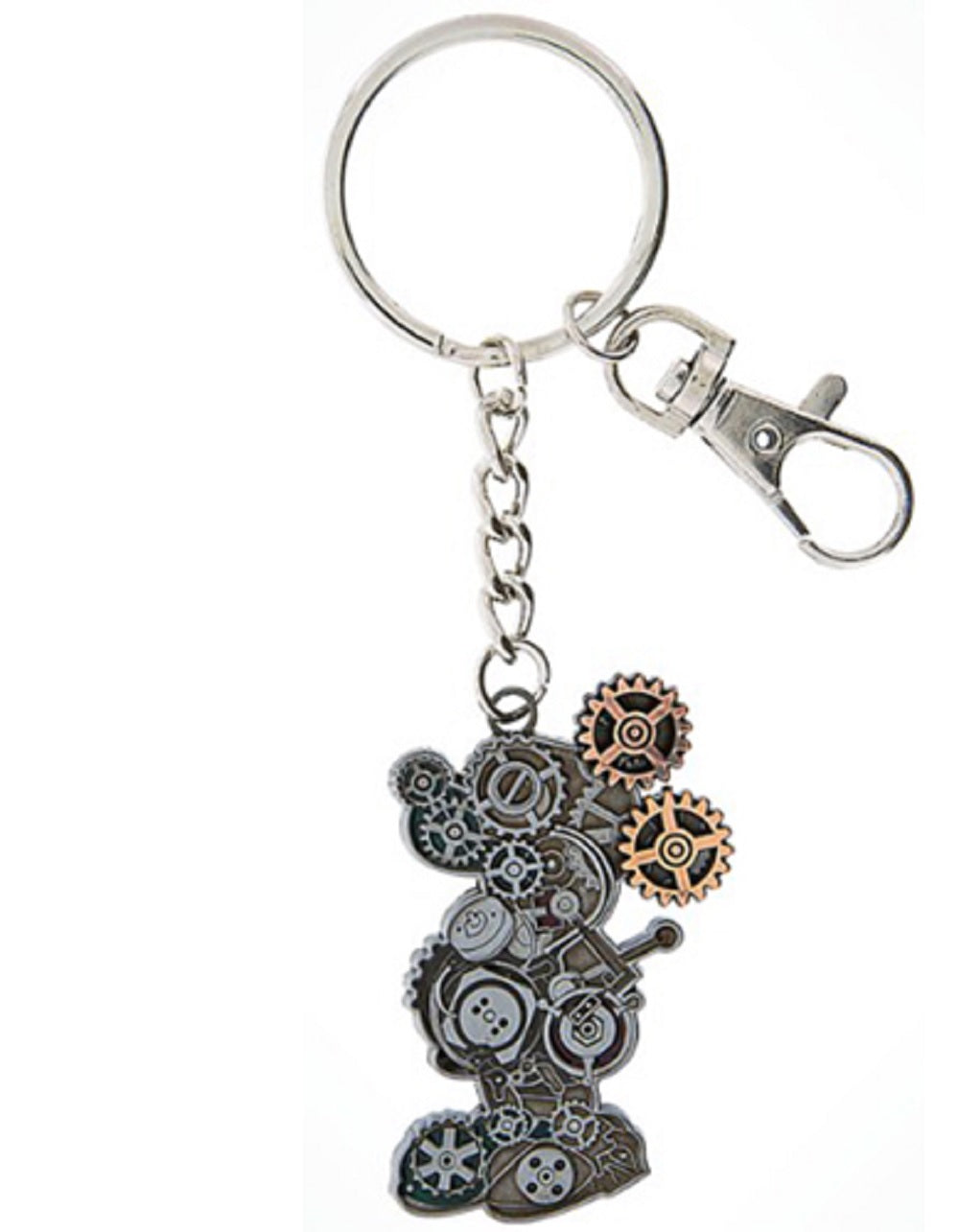 Disney Parks Keychain - Mechanical Kingdom - Steampunk Mickey