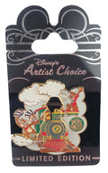 Disney Pin - Artist Choice - Chip and Dale on Train