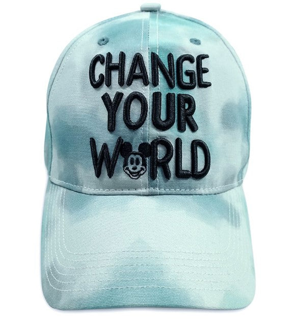 Disney Parks - Baseball Cap - Mickey Mouse Tie-Dye - Change Your World, image 1