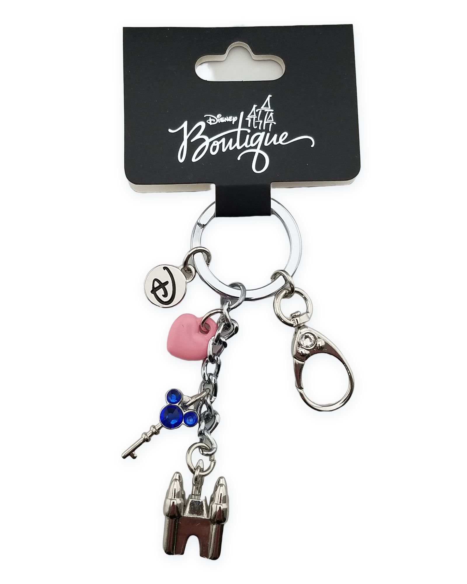 Disney Parks Keychain - Boutique - Fantasyland Castle Charms