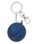 Disney Parks Keychain - 2017 Logo Sorcerer Mickey Mouse - Disc