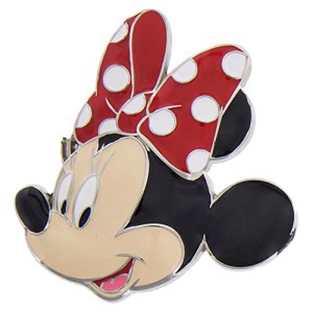 Disney Parks Magnet - Minnie Mouse Icon - Metal - front view