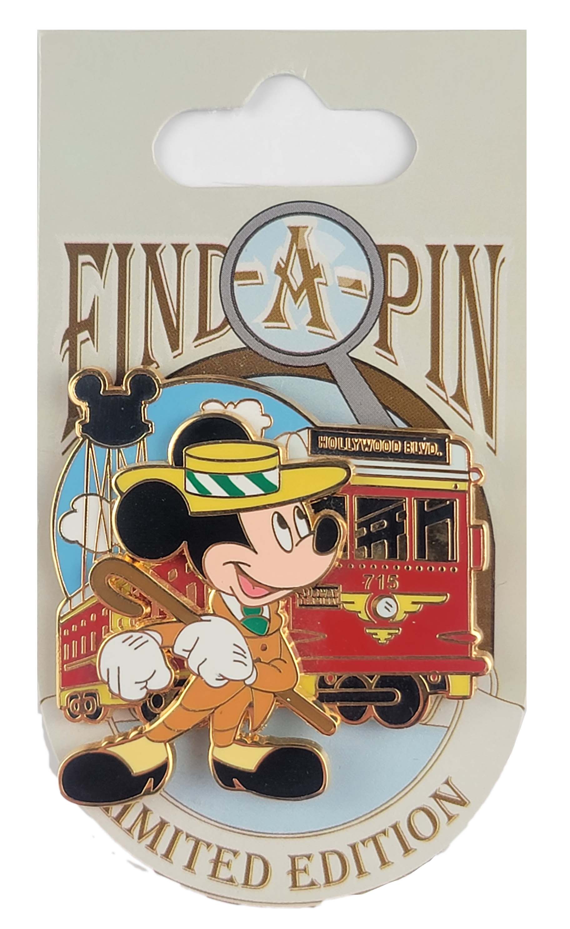 Disney Pin - Find-A-Pin Series 2008 - Mickey Mouse (August)