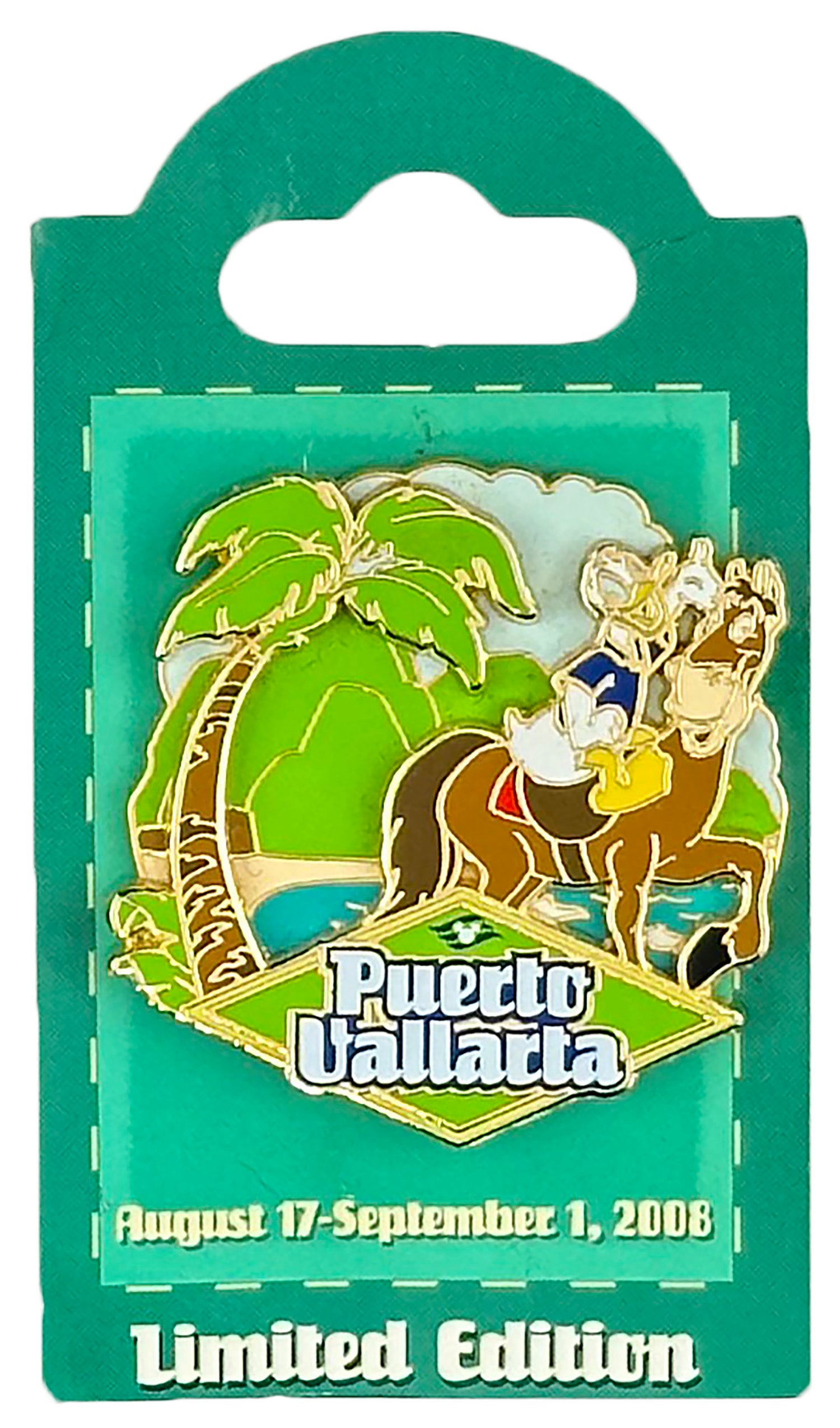Disney Pin - Panama Canal Crossing 2008 - Puerto Vallarta