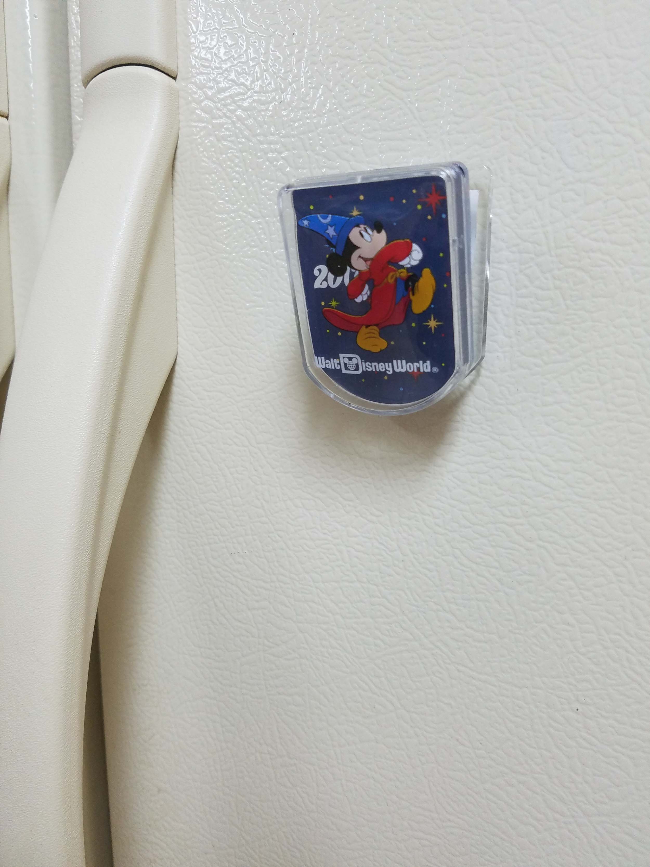 Disney Parks - Clip Magnet - Dated 2017 - Sorcerer Mickey Mouse - Logo - alternate view 2