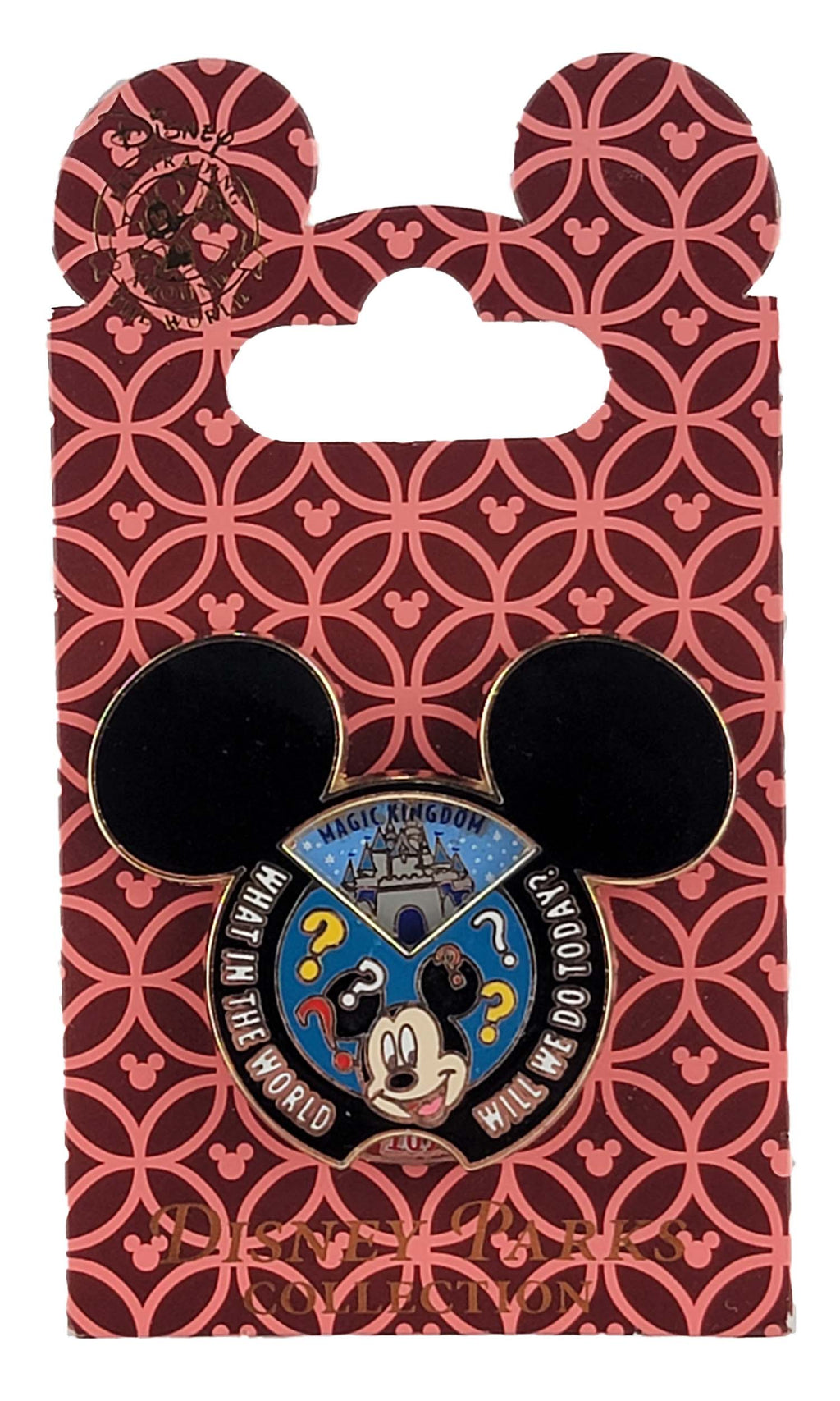 Disney Pin - Create-A-Pin - Hollywood Studios - What Will We Do Today? Spinner, view 1
