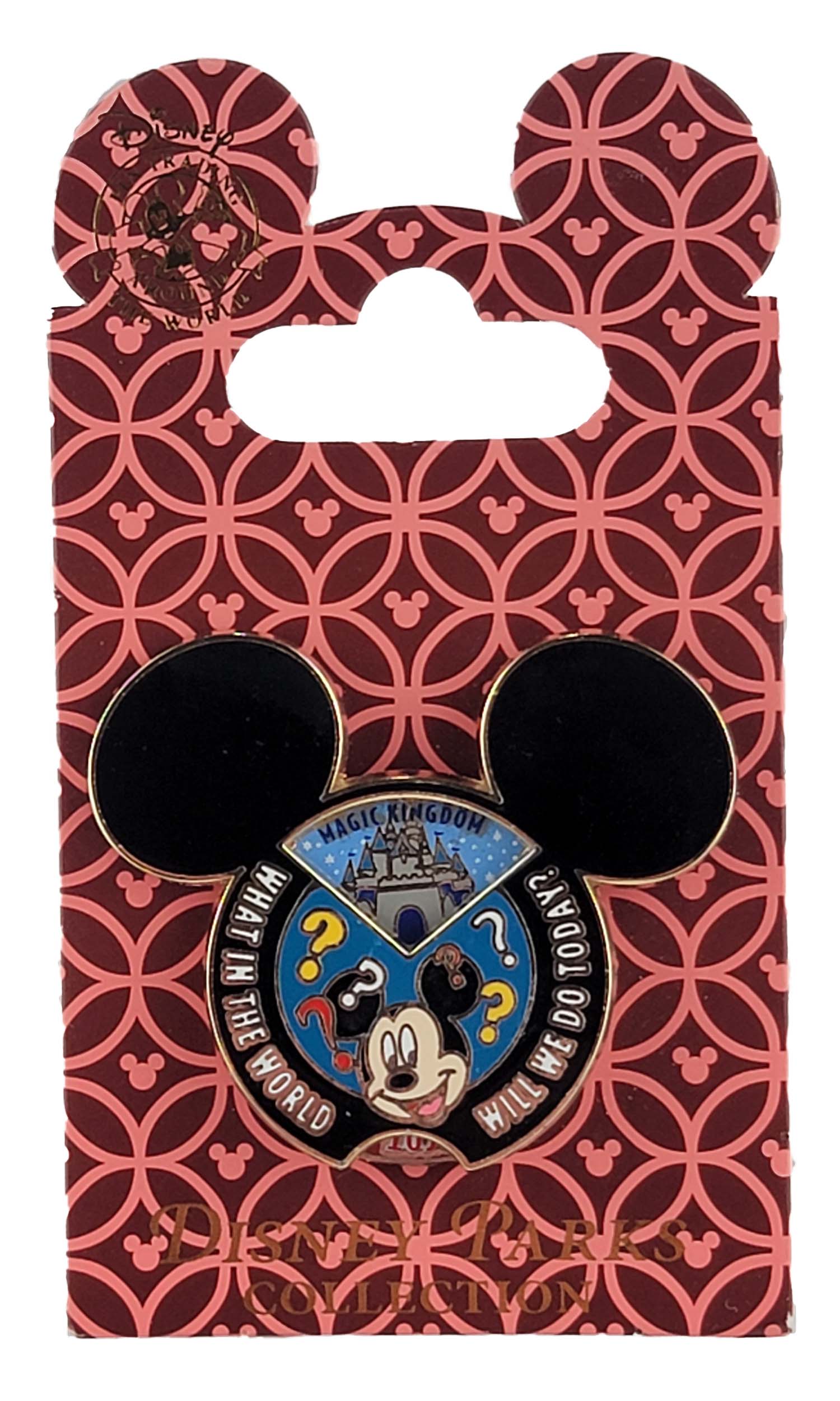 Disney Pin - Create-A-Pin - Hollywood Studios - What Will We Do Today? Spinner, view 1