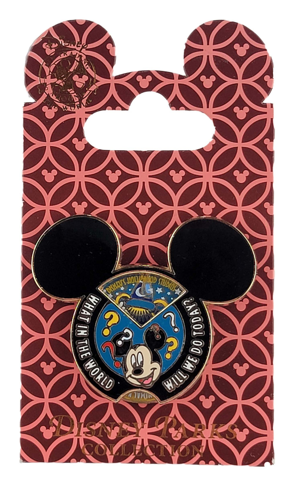 Disney Pin - Create-A-Pin - Hollywood Studios - What Will We Do Today? Spinner, view 4
